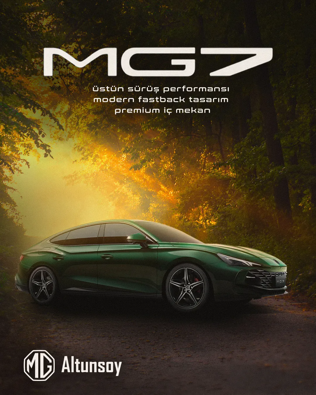 MG Altunsoy Otomotiv MG7 Fastback Ordu sosyal medya referansı (Post)