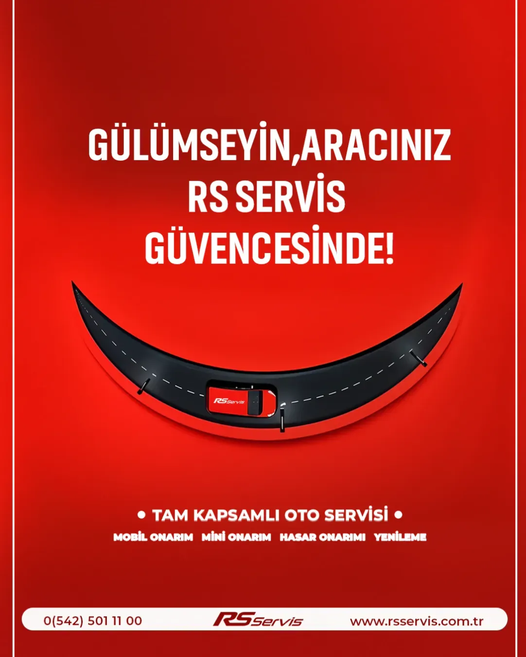 RS Servis Ordu sosyal medya referansı (Post)